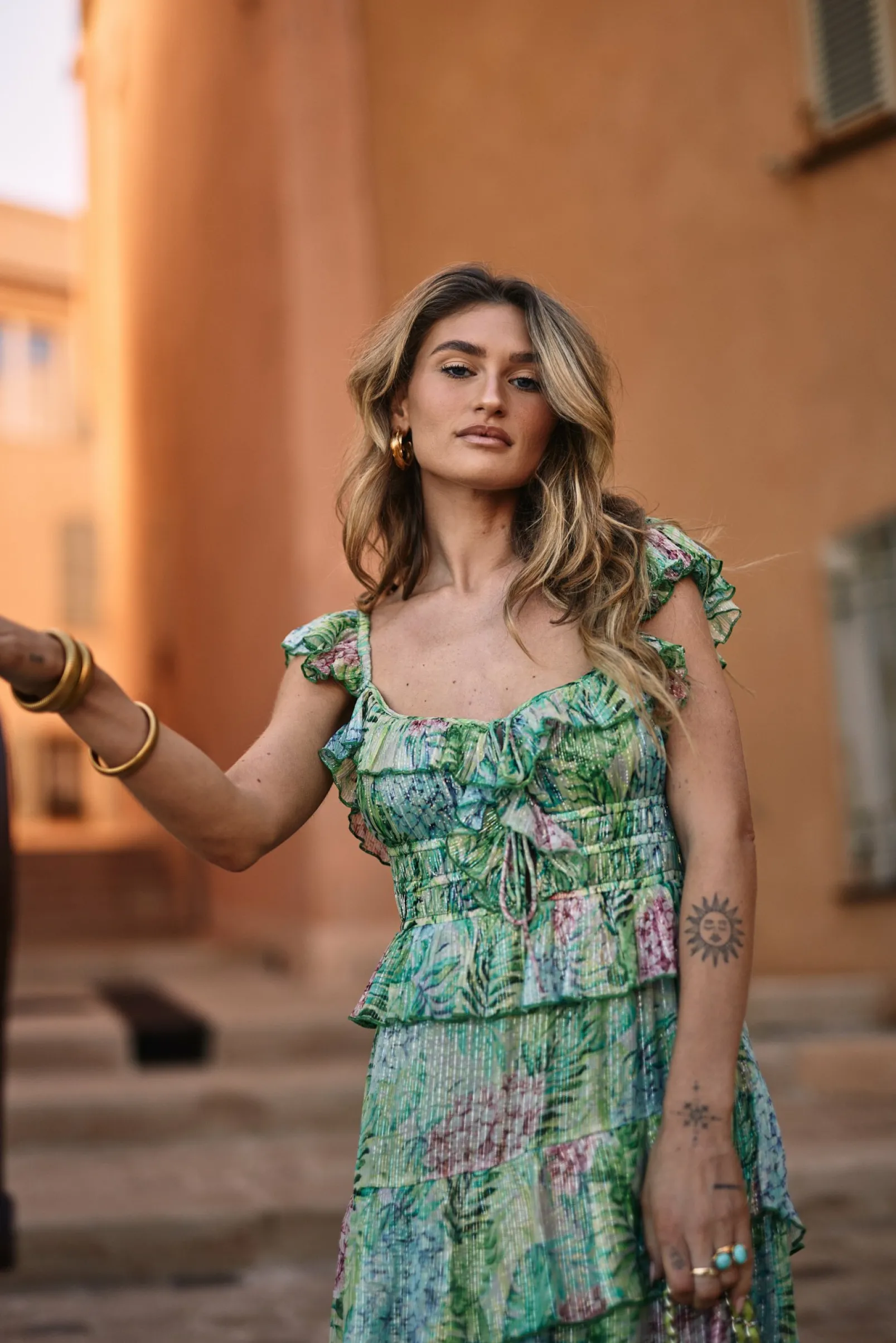 Danessa Palm Print