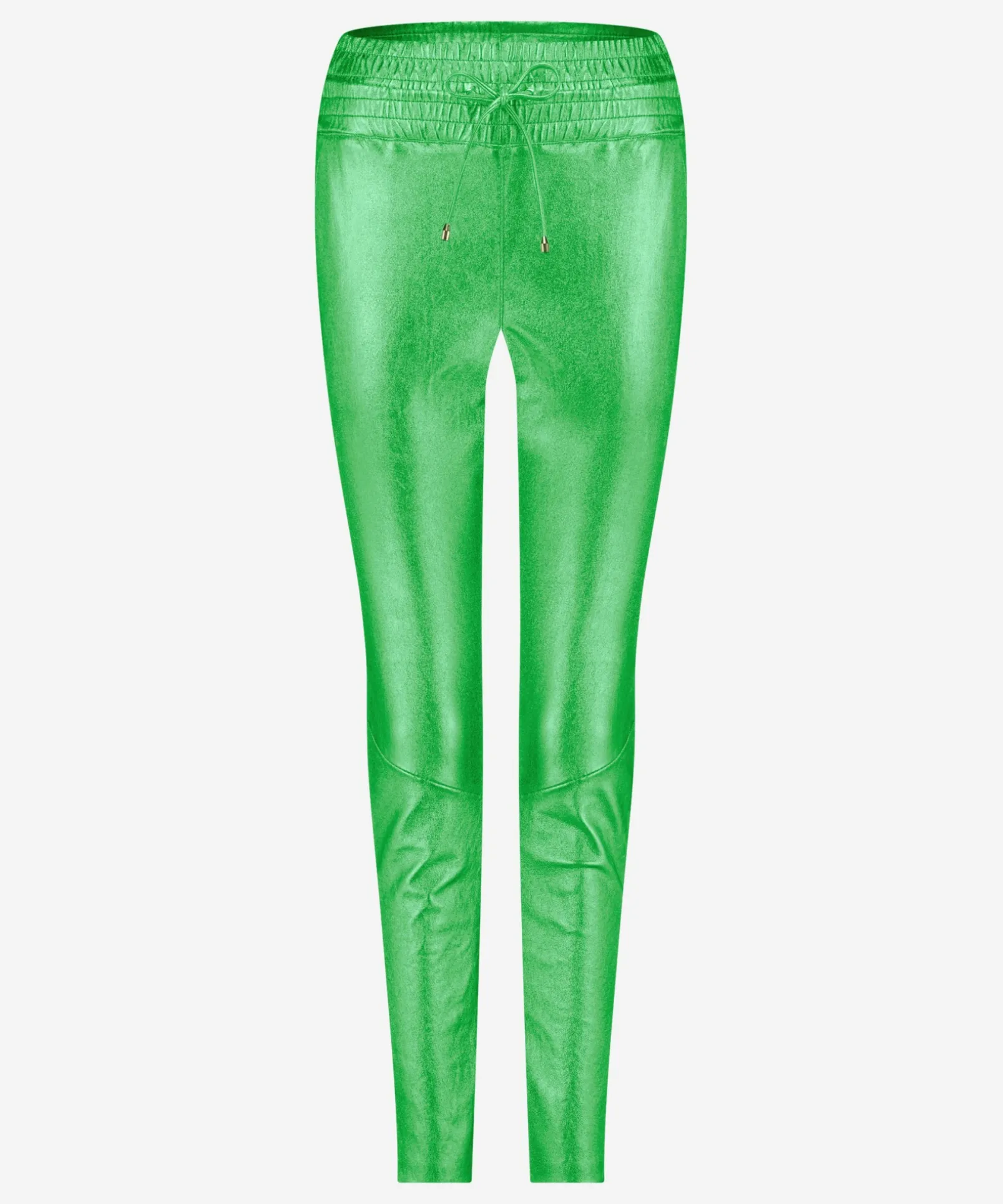 Poggy Metallic Snake Green